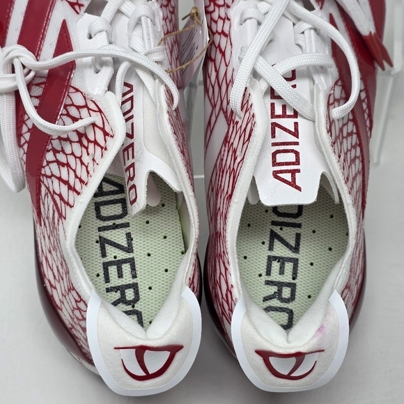 Adidas Adizero Electric Football Cleats Men\'s Size 11 Red / White IH8571 New main image 9